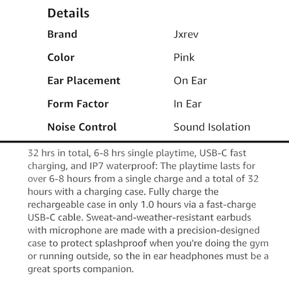 🆕WIRELESS EARBUDS! PORTABLE, EASY TO USE, NOISE CANCEL, & MORE! COLOR: P… - Picture 11 of 16